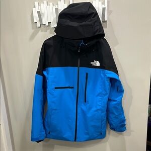 The North Face Blue and Black Jacket